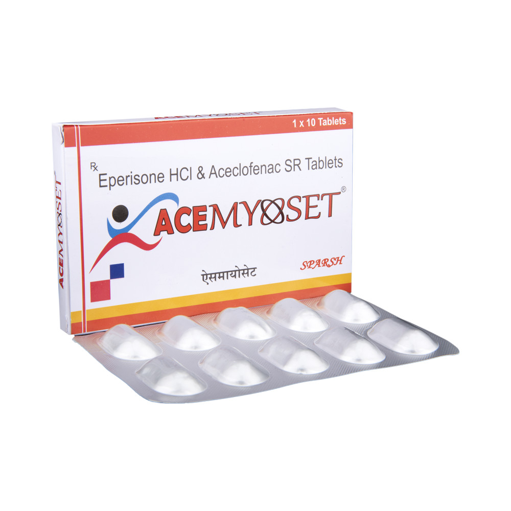 Acemyoset 150mg/200mg Tablet SR