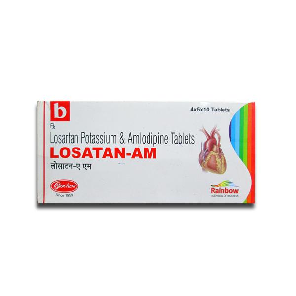 Losatan AM 50mg/5mg Tablet 10s