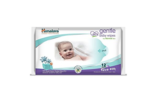 Himalaya Gentle Baby Wipes 12s