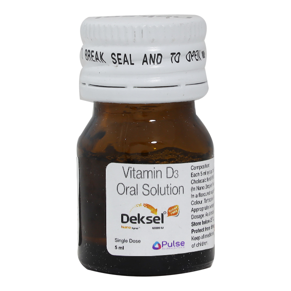 Deksel Nano 60000IU Syrup Sugar Free 5ml
