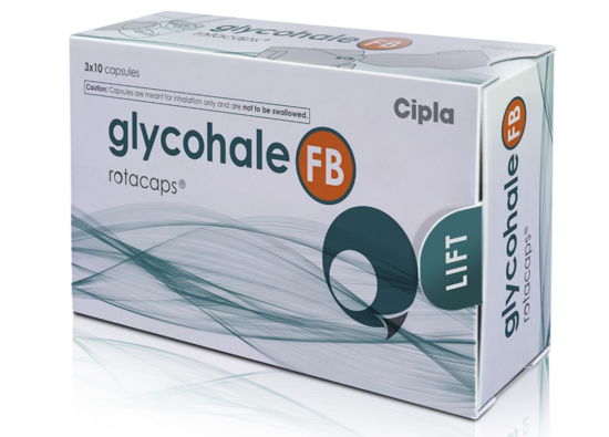 Glycohale FB 25mcg/12mcg/400mcg Rotacap 30s