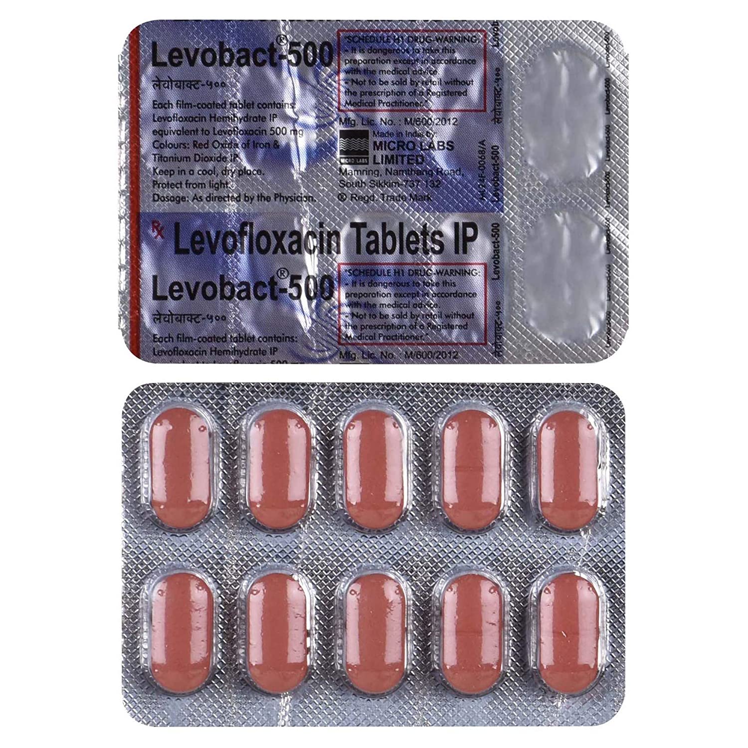Levobact 500mg Tablet 10s
