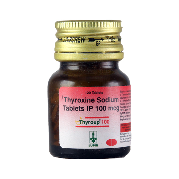 Thyroup 100MCG Tablet 120s