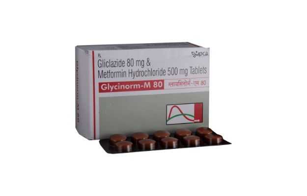Glycinorm M 80mg Tablet 10s