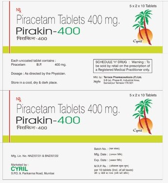 Pirakon 400mg Tablet 10s