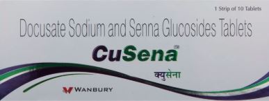 Cusena 100mg/17.2mg Tablet