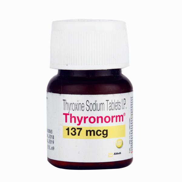 Thyronorm 137mcg Tablet 120s