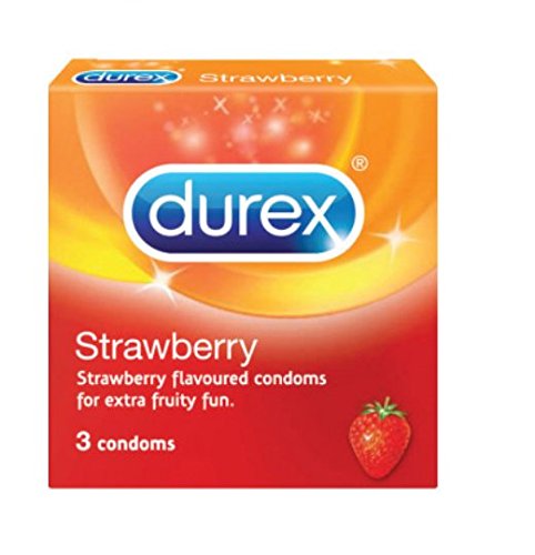 DUREX STRAWBERRY CONDOM 3s