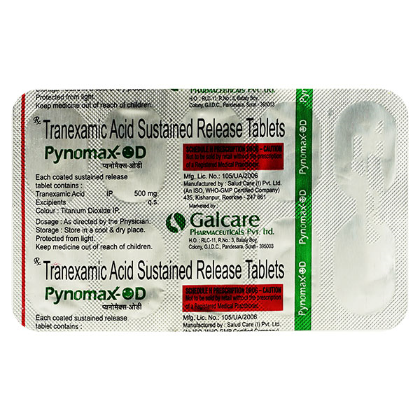Pynomax - OD 500mg Tablet SR 10s