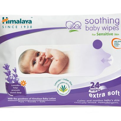 Himalaya Gentle Baby Wipes 24s