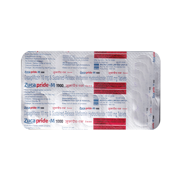 Zucapride M 10mg/1000mg Tablet SR