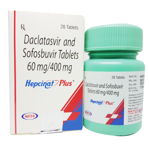 Hepcinat Plus 60mg/400mg Tablet