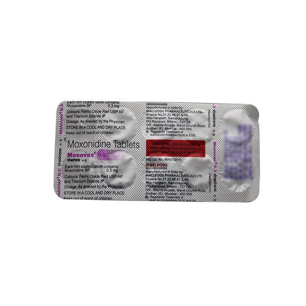 Moxovas 0.3mg Tablet