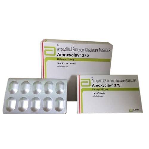 Amoxyclav 250mg/125mg Tablet 10s