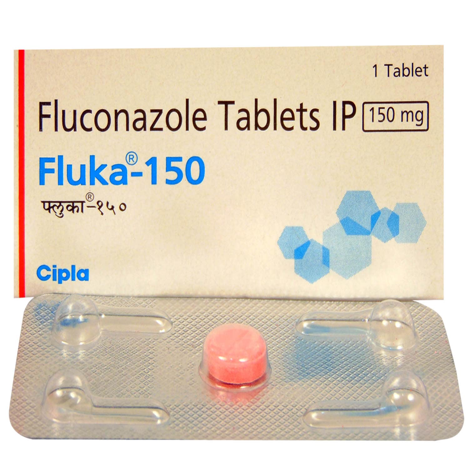 Fluka 150mg capsule 1s