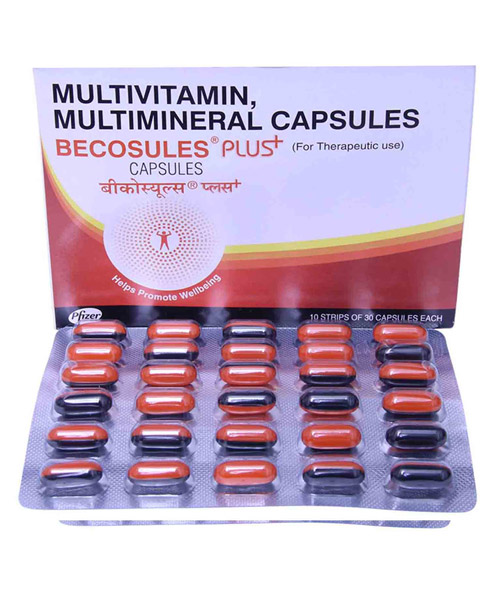 Becosules Plus Capsule 30s