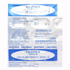 CALCITAS D 500MG