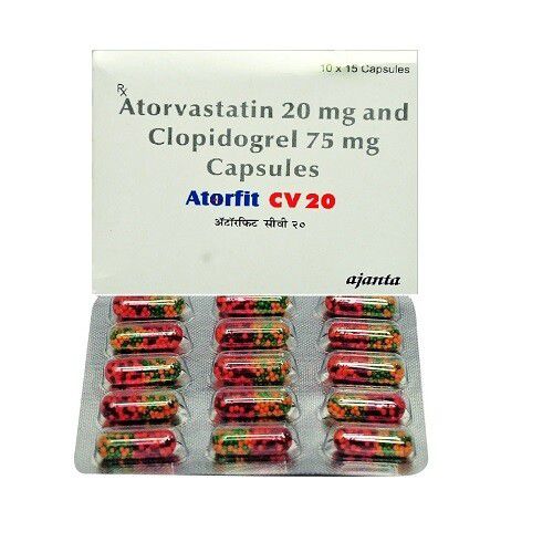 Atorfit CV 20mg/75mg Capsule 15s