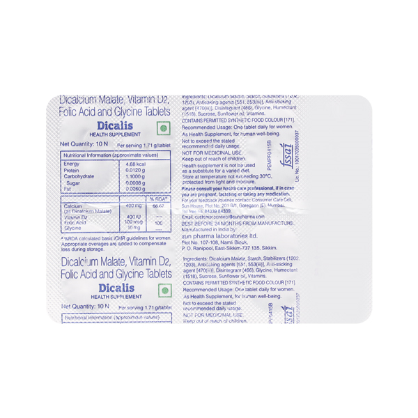 Dicalis Tablet 10s
