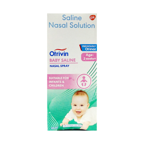 Otrivin 0.74% Baby Saline Nasal Spray10ml