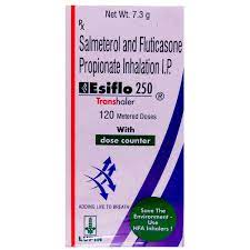 Esiflo 250mcg Transhaler 120mdi