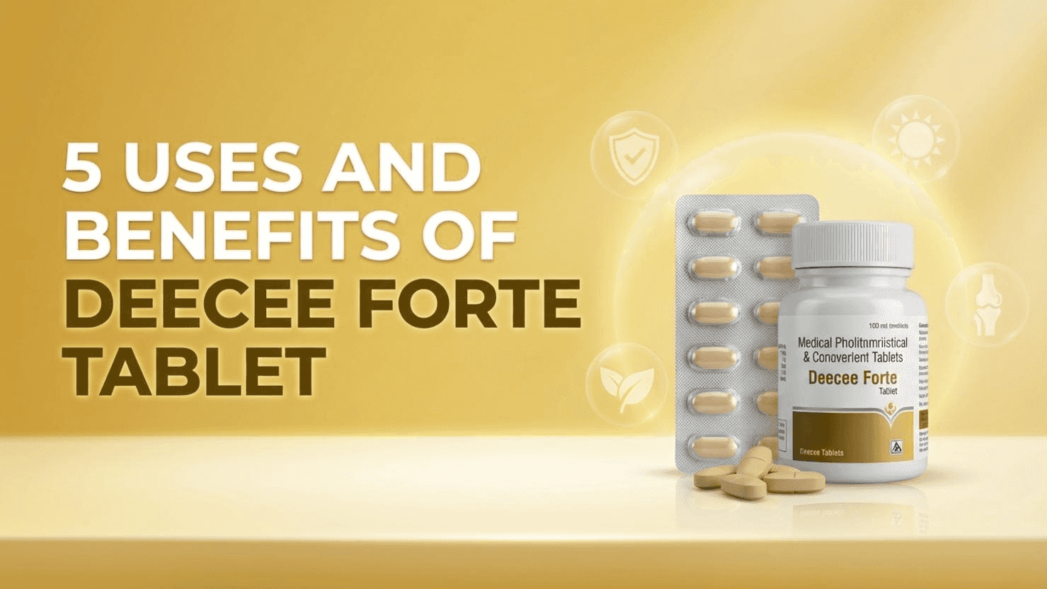 5 Uses And Benefits Of Deecee Forte Tablet
