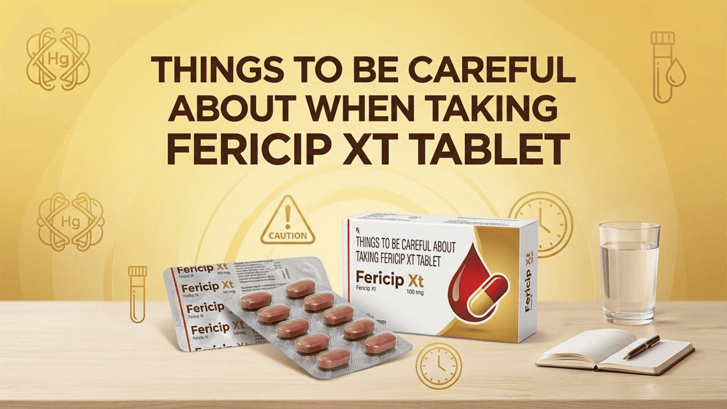 Ferrilip Things To Be Careful About When Taking Fericip Xt Tablet