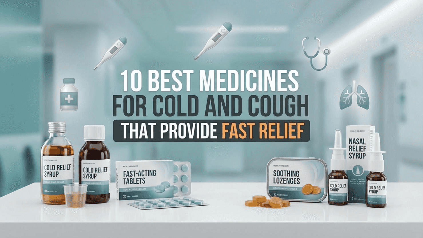 10 Best Medicines for Cold and Cough That Provide Fast Relief