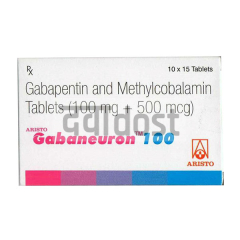 Gabaneuron 100mg/500mcg Tablet 15s