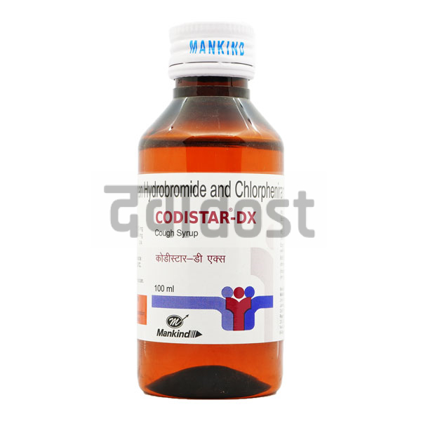 Codistar DX Cough Syrup 100ml Mankind Pharma Ltd Buy generic