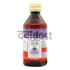 Ascoril C 4mg/10mg Syrup 120ml