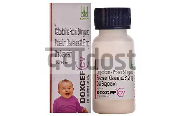 Doxcef CV 50mg/31.25mg Dry Syrup