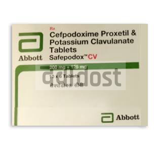 Safepodox CV 200mg/125mg Tablet 6s