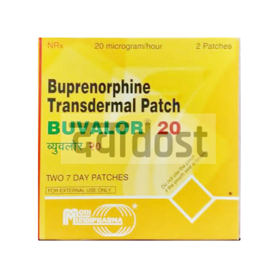 बुवलोर 20mg पैच