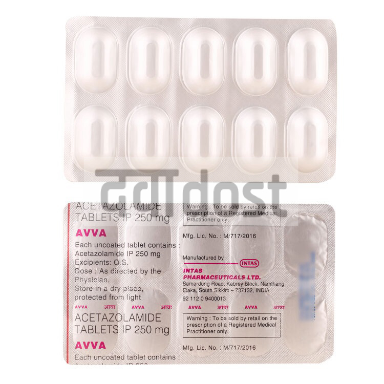 ऐव्वा 250mg टैबलेट