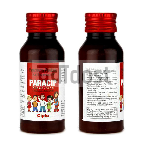 Paracin 250mg Syrup