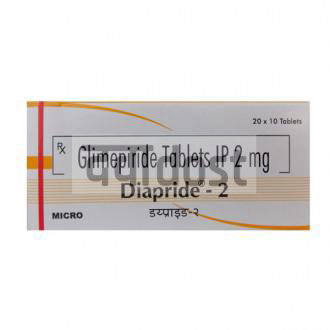 Diapride 2mg Tablet 30s