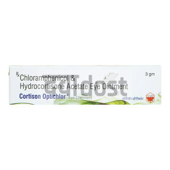 Cortison Optichlor Eye Ointment