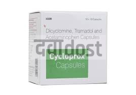 Cycloprox 10mg/325mg/50mg Capsule