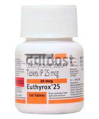 Euthyrox 25 Tablet 100s