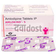 Amlokind 5mg Tablet 15s