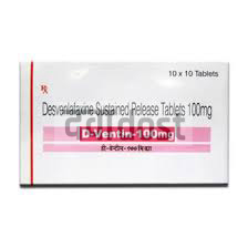 D-Ventin 100mg Tablet SR 10s