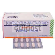 Fenak Plus 50mg/325mg Tablet 10s