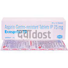 Ecosprin 75mg Tablet 14s