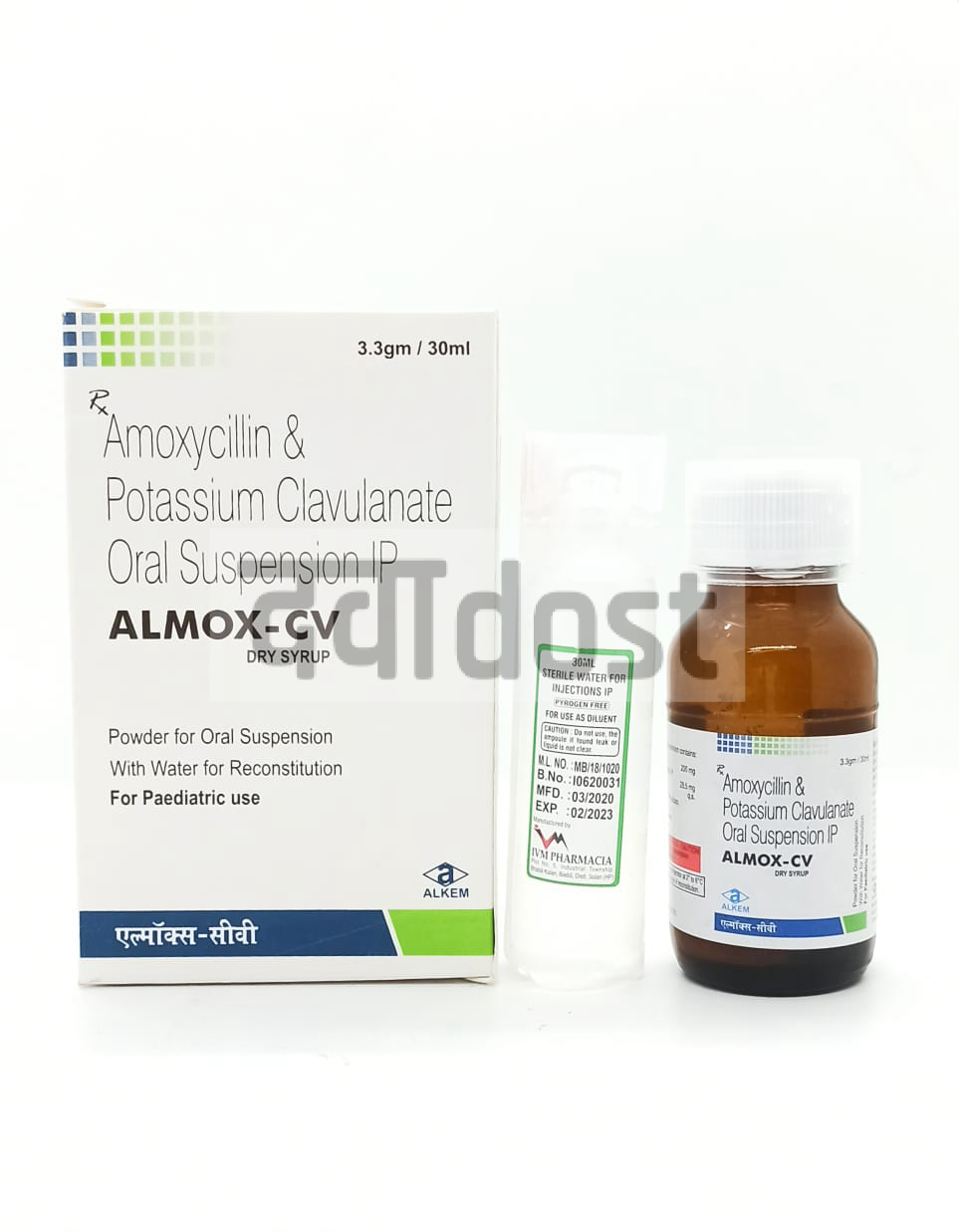 Almox CV 200mg/28.5mg Dry Syrup 30ml