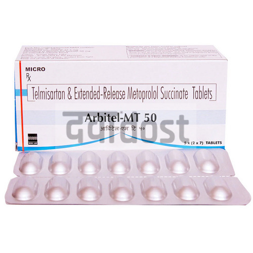 Arbitel-MT 50mg Tablet ER 7s