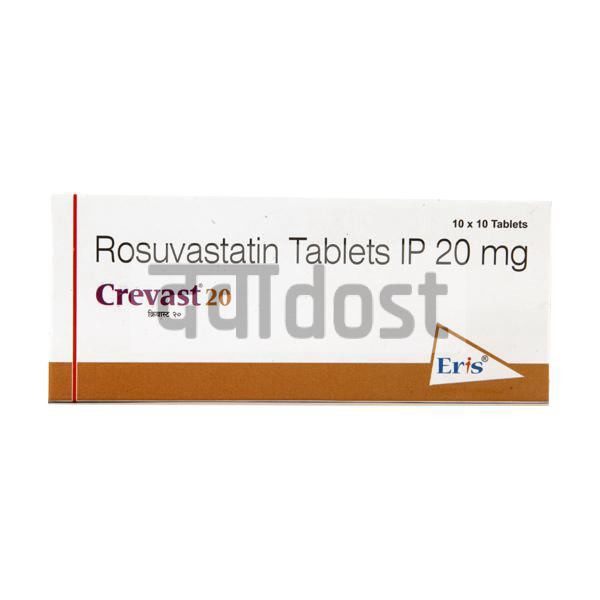 Crevast 20mg Tablet 10s