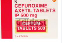 Ceftum 500mg Tablet 4s