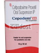 Cepodem 100mg Dry Suspension 30ml