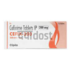 Cefix 200mg Tablet 10s